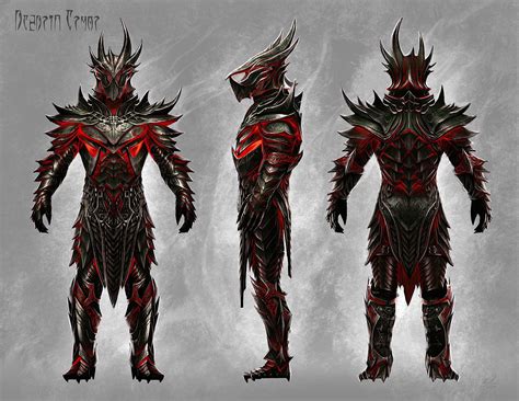 Daedric armor skyrim - The Ebony Mail is an artifact created by the Daedric Prince Boethiah. It is heavy armor and enchanted with a muffle effect as well as a unique area effect that inflicts 5 points of poison damage per second on nearby opponents. It can be improved with an ebony ingot.